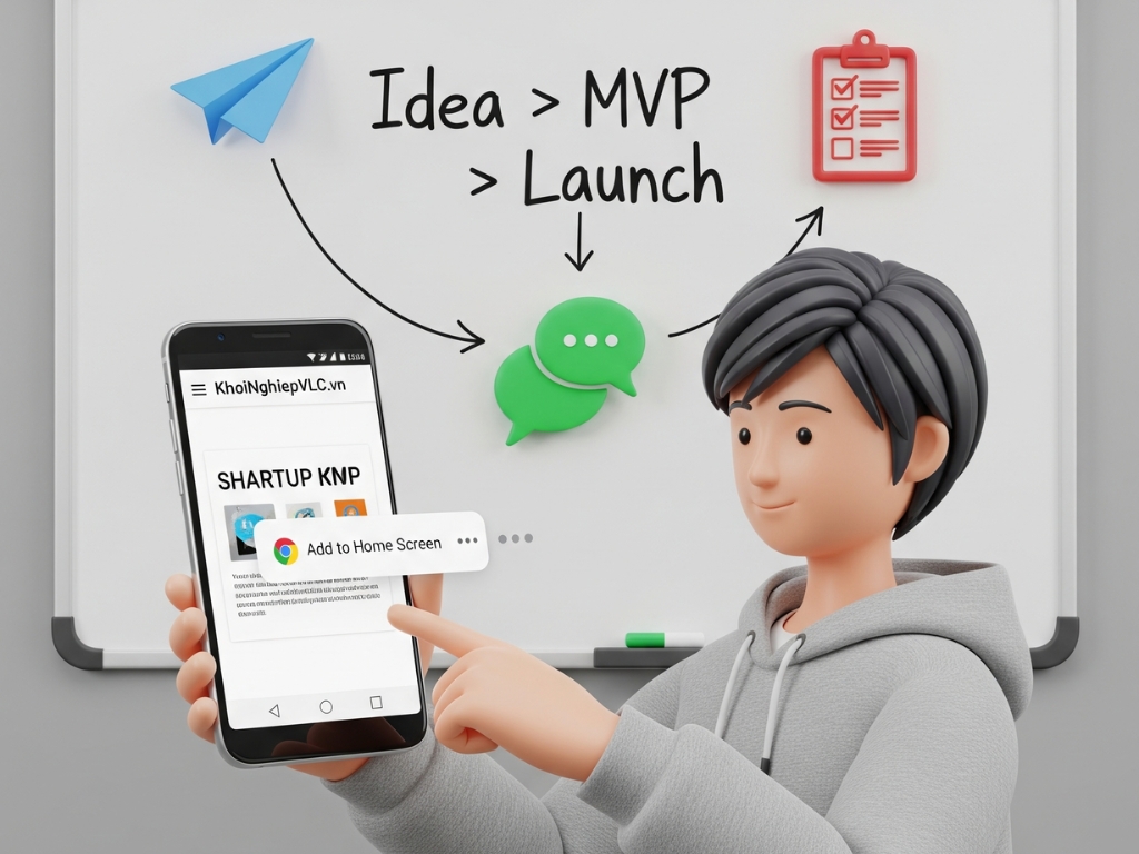 1. Trên Android (Chrome):