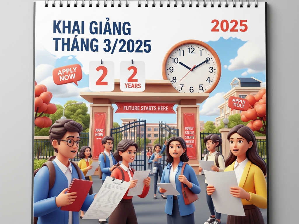 Thời gian đào tạo & Khai giảng: