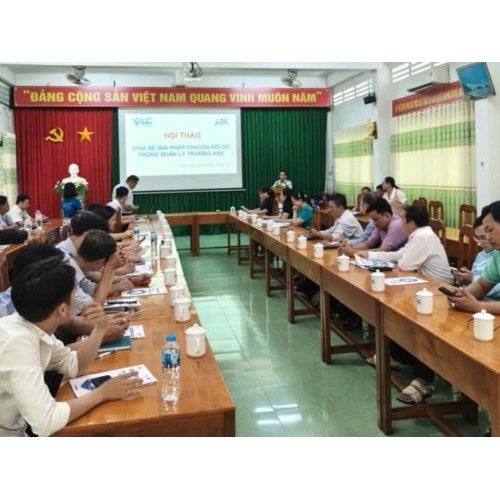 Hội Thảo Chia Sẻ Giải Pháp Chuyển Đổi Số Trong Quản Lý Trường Học